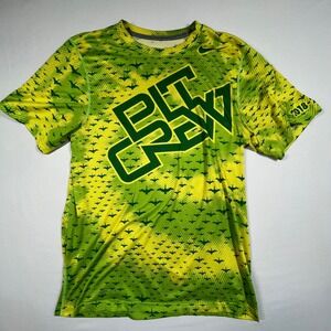 Oregon Ducks Pit Crew Tie Dye Nike T Shirt Mens Small‎